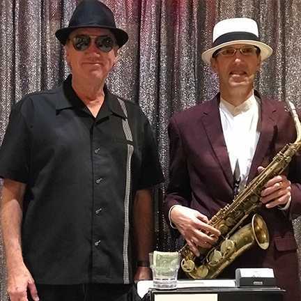 Too Tall Tyler with Saxman Slim on 11/16/18